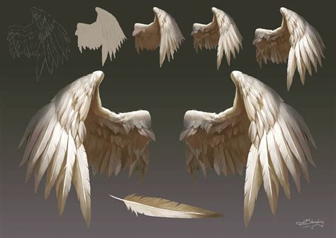 ArtStation - Wings material study