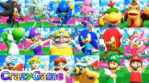 Mario And Sonic At The Olympic Games 2020 Tokyo All Characters Win ...