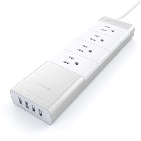 Aluminum Power Strip with USB Ports | Power & Charging