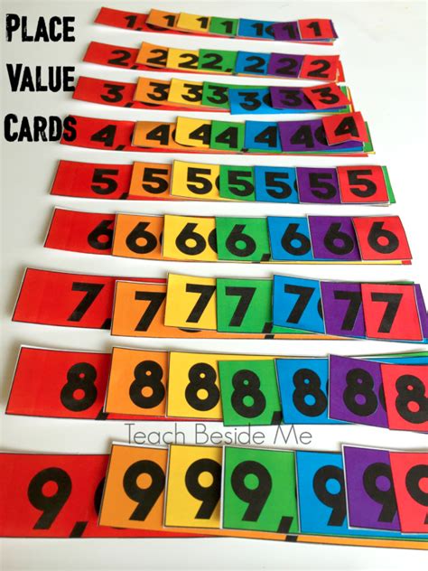 Printable Place Value Cards - Teach Beside Me