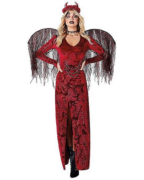 Adult Gothic Devil Costume - Spirithalloween.com