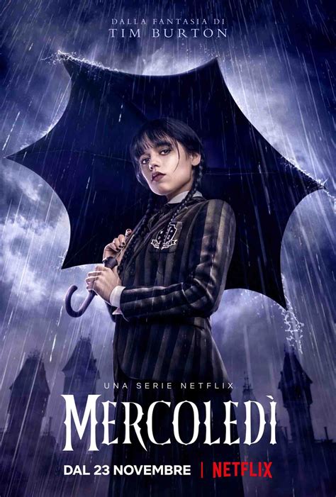 Mercoledì: data per la serie di Tim Burton su Wednesday Addams