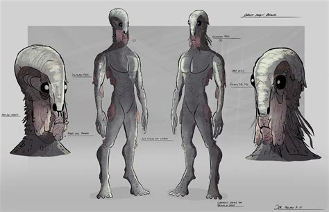 Alien Species Design for a personal project. Feedback is welcome! : r ...