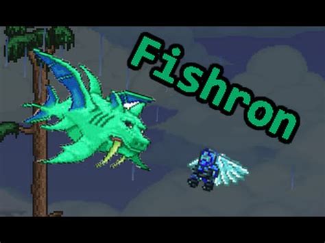 Terraria : How to summon and kill Duke Fishron - YouTube