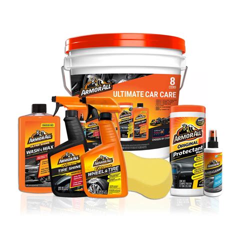 Armor All Ultimate Car Care Detailing Kit 8 Piece