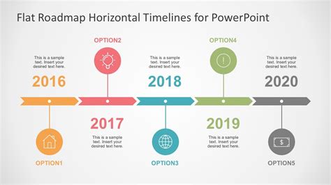 Flat Timelines PowerPoint Templates | Timeline in powerpoint, Timeline infographic, Powerpoint ...