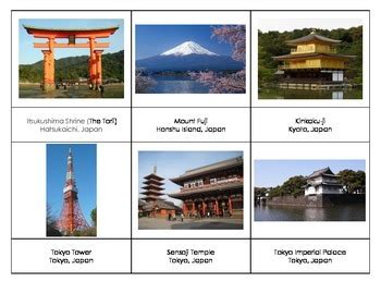 Asia Landmarks by My Teaching Inspiration | Teachers Pay Teachers