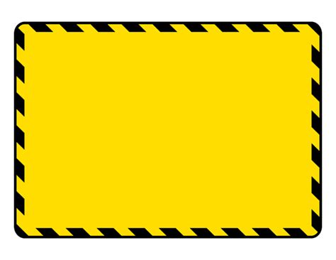 Blank Construction Sign | Free download on ClipArtMag