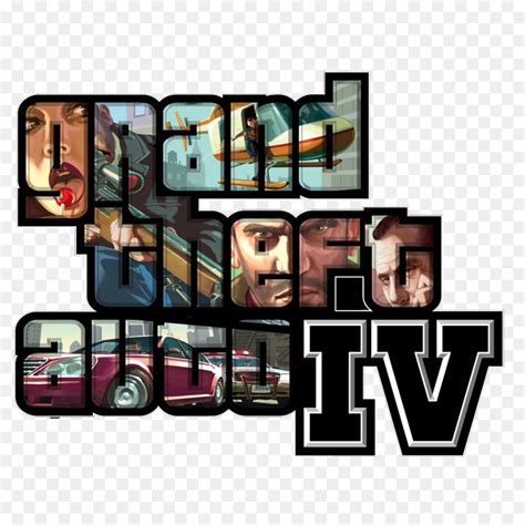 Grand Theft Auto Iv Logo Png - Draw-nugget