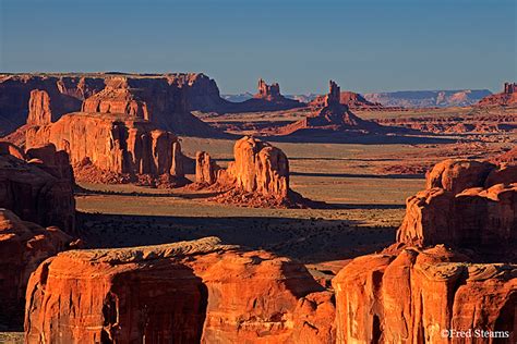 NAVAJO TRIBAL PARK - MONUMENT VALLEY - HUNTS MESA SUNSET - STEARNS ...