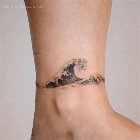 Hokusai Wave Tattoo