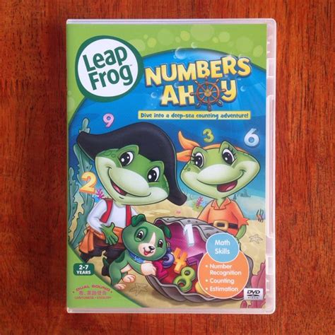 (Reserved) LeapFrog Numbers Ahoy DVD, Hobbies & Toys, Toys & Games on Carousell