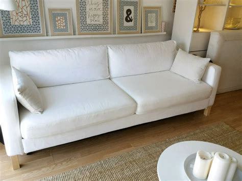 IKEA KARLSTAD Sofa Bed with storage in Blekinge White | in Luton ...