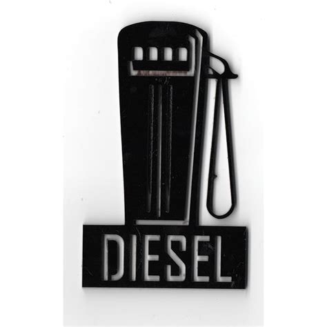 Buy The Logo Man Diesel 3D Emblem Decal Car Bike Sticker Logo Online at ...