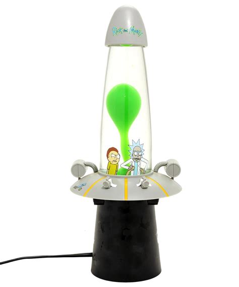 Rick and Morty Space Cruiser Motion Lamp - GeekAlerts