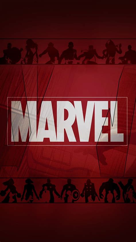 Marvel Logo Silhoute, avengers, x men, xmen, HD phone wallpaper | Peakpx