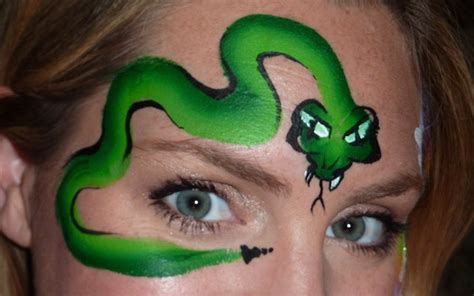 Fast Snake Face Painting | Maquillage enfant, Maquillage, Maquillage enfant facile