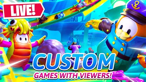 Fall Guys Season 3 Is Here! Custom Games With Viewers! (LIVE) - YouTube