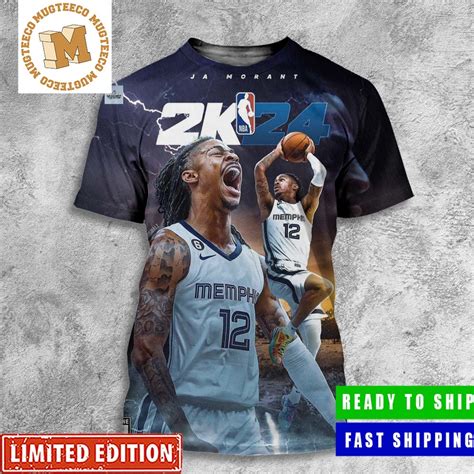 Ja Morant From Memphis Grizzlies The Cover Athlete for NBA 2K24 All ...