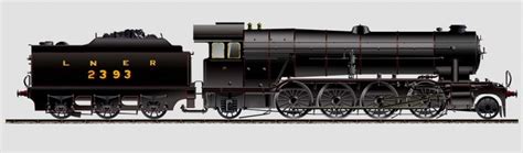 Class P1 - No 2393. Designed by Sir Nigel Gresley and introduced in 1925 as a two locomotive ...