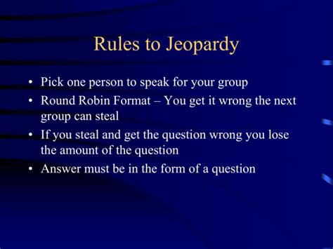 Jeopardy