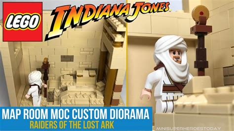 LEGO Indiana Jones MAP ROOM MOC - Raiders of the Lost Ark Custom Diorama Build - YouTube