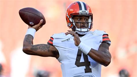 Deshaun Watson stats today: Browns QB struggles in Week 1 matchup ...