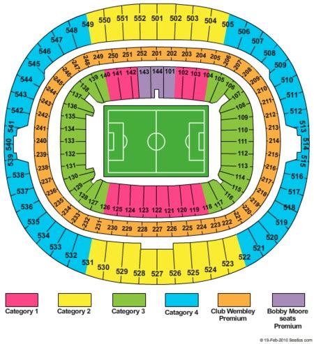 Wembley Stadium Tickets and Wembley Stadium Seating Charts - 2024 Wembley Stadium Tickets in ...