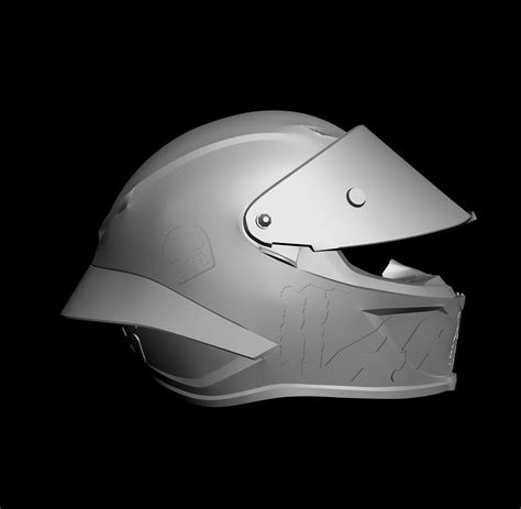 Valentino Rossi Helmet MOTOGP 3D Model Ready to Printstl - Etsy