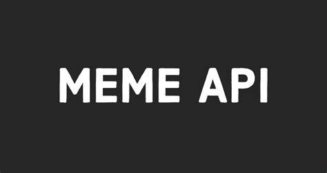 GitHub - theabbie/meme-api: A complete meme library for node.js