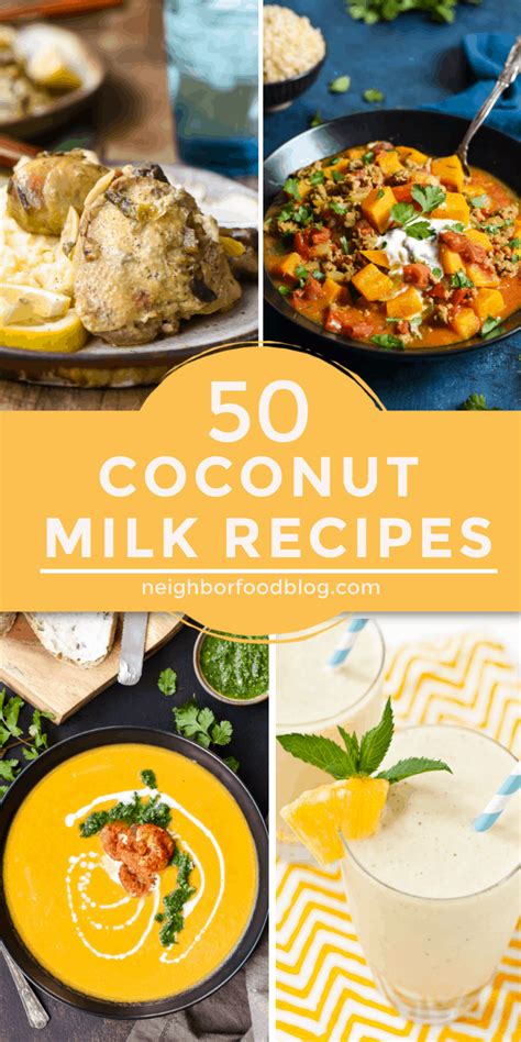 How to Use Canned Coconut Milk | 50 Coconut Milk Recipes