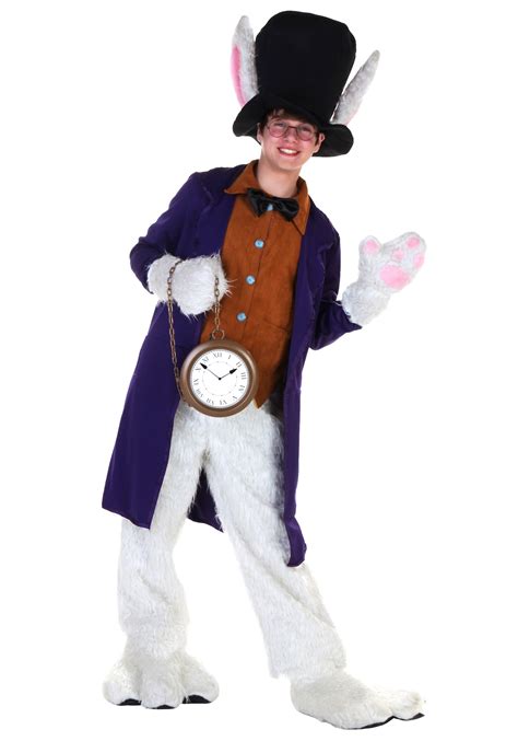 alice in wonderland white rabbit costume