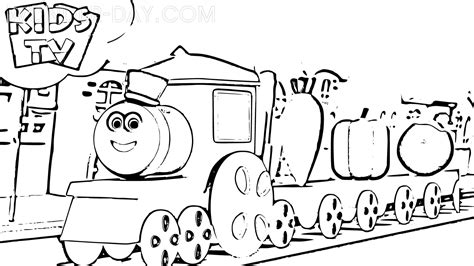 Coloriage Bob le train | Wonder-Day.com