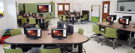 Smartdesks Computer Desks for School Labs | Active Learning Classroom Furniture