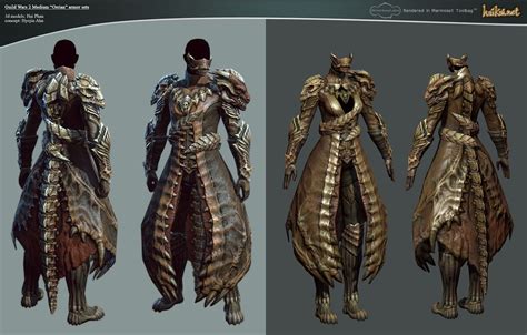 Guild Wars 2 armor sets (large images) - Polycount Forum Character ...