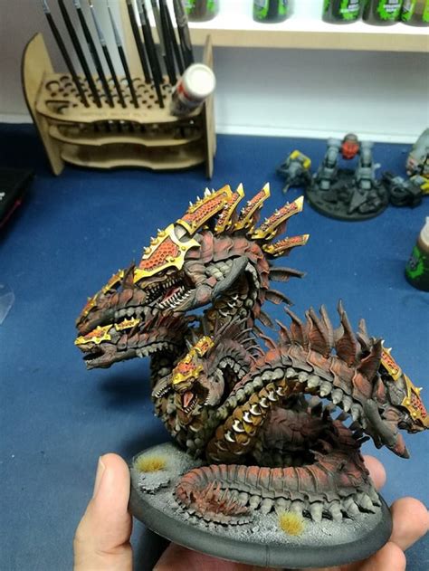 Finished!!!! Desert Hydra!!!! : r/Warmachine