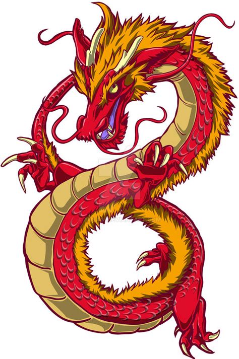 Chinese Dragon by Ausagi on DeviantArt