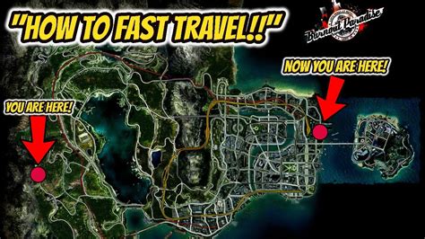 BURNOUT PARADISE REMASTERED:"HOW TO FAST TRAVEL!!"{kinda}" - YouTube