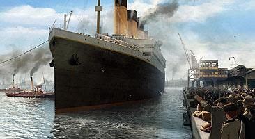 The Titanic leaving port. | Radio | Pinterest