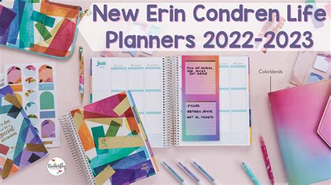 New Erin Condren Life Planners 2022-2023 - The Butterfly Teacher