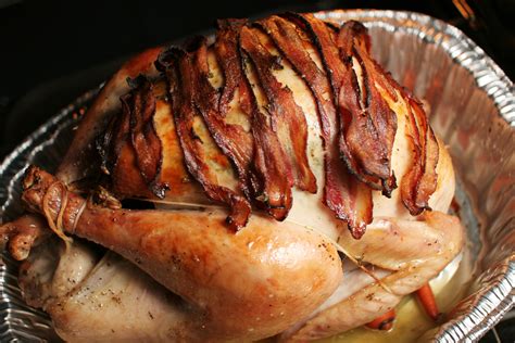 Perfect Roast Turkey With Bacon Recipe