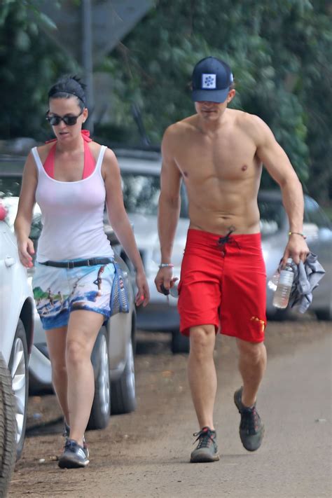 Katy Perry and Orlando Bloom - Hiking in Hawaii, February 2016 • CelebMafia