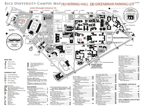 Maps & Directions | Rice University VSA