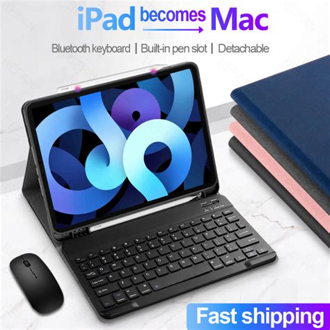 Magnetic Bluetooth Keyboard Case for iPad Pro 12.9 6th 5th 4th 3th 2th ...