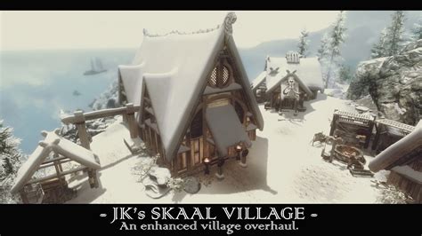 Skyrim mod spotlight 2016 - JKs Skaal village - YouTube