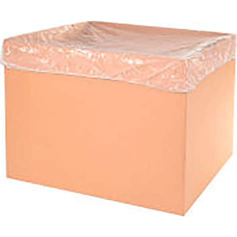 Global Industrial™ Elastic Bound Gaylord Box Cover, 65" x 65", 4 Mil - Pkg Qty 25