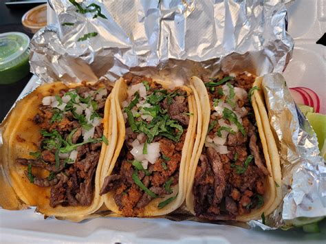 Tacos Campechanos (steak & chorizo) - Dining and Cooking