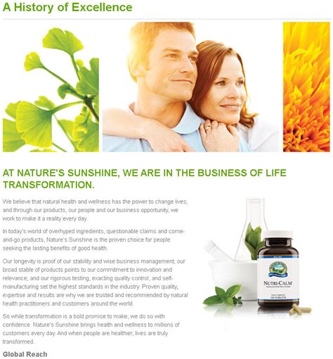 HYN Natural Health Products Store | Natures Sunshine Canda