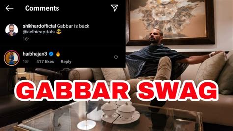 Gabbar Is Back: Shikhar Dhawan shares latest swagger photo for fans ...