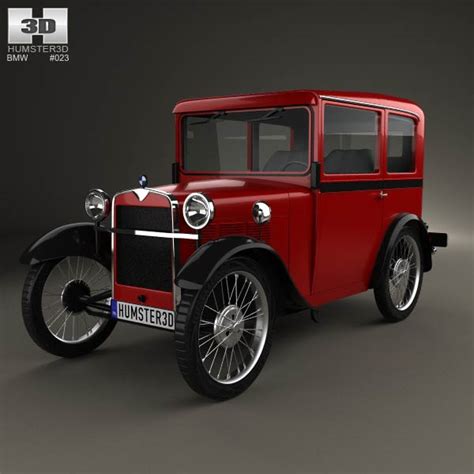 BMW DiXi 1928 3D model for Download in various formats